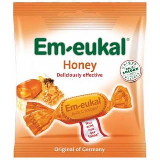 Em-Eukal Honey Drops  Sugar Free - 50g