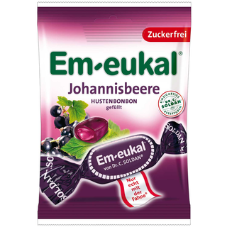 Em-Eukal Black Currant Sugar Free Drops - 75g
