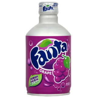 Fanta Grape ( Japan ) in Stylish Aluminum Bottle - 300 ml