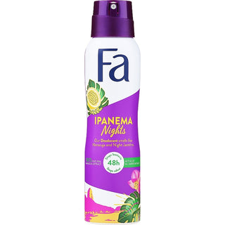 Fa Ipanema Nights ( 0% Aluminium Salts ) Spray Deodorant- 150 ml