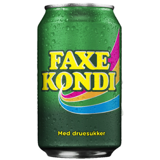 Faxe Kondi Original Lemon & Lime Soda ( Denmark ) - 330 ml