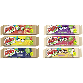 Fritt Smoothie Style Vegan Chewy Candy -  case of 50 x 4 pcs.