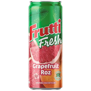 Frutti Fresh Pink Grapefruit Carbonated Soft Drink Slim Can - 330 ml