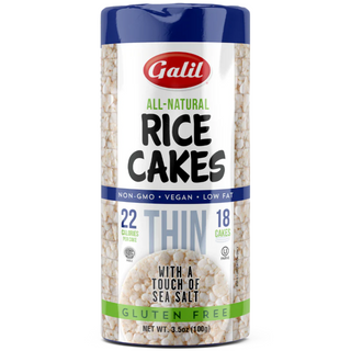 Galil Thin Rice Cakes w/ Sea Salt - 3.5 Oz/ 100g