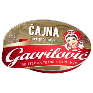 Gavrilovic Tea Time Pork Pate (  Cajna Pasteta ) - 100g