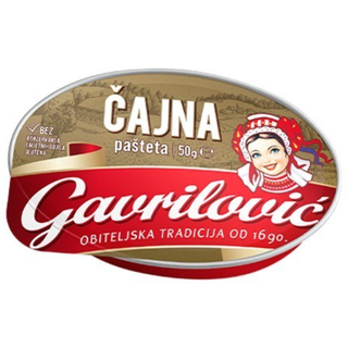 Gavrilovic Tea Time Pork Pate (  Cajna Pasteta ) - 50g