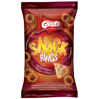 Gusto Snack Rings Pizza - 80g