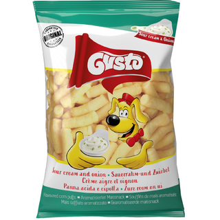 Gusto Pufuleti ( Corn Puffs ) Sour Cream & Onion - 80g