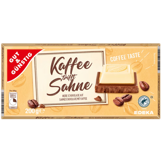 Gut & Gunstig Coffee Meets Cream Chocolate - 200 g