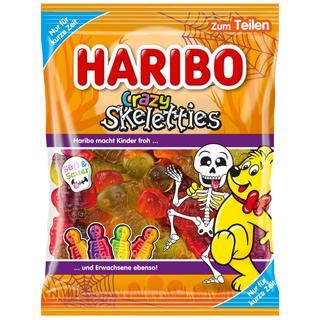 Haribo Crazy Skeletties Gummi Candy - 160g