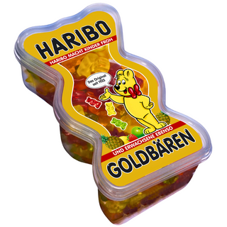 Haribo Gold Bears in Bear Shape Tub - 450 g
