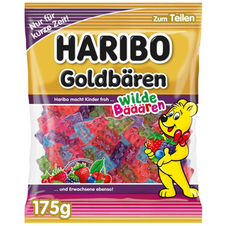 Haribo Goldbaren Wild Bears Gummi Candy - 175g