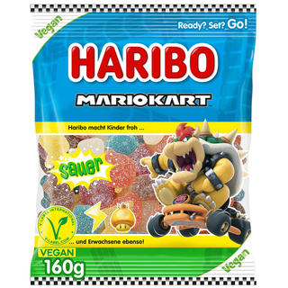 Haribo MarioKart Edition Sour Vegan - 160g