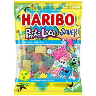 Haribo Pasta Loco Sour Vegan Gummi Candy - 160g