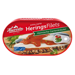 Hawesta Herring Fillets in Tomato & Garden Herbs Creme - 200 g