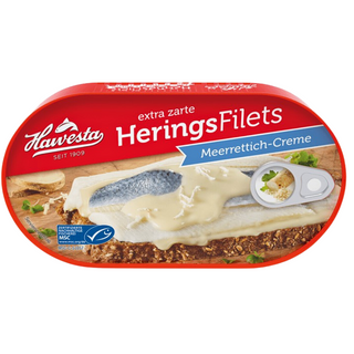 Hawesta Herring Fillets in Horseradish Creme - 200 g