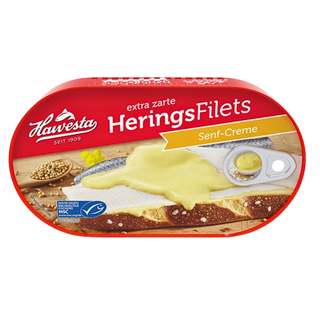 Hawesta Herring Fillets in Mustard Creme - 200 g