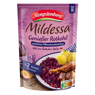 Hengstenberg Mildessa Gourmet Red Cabbage w/ Plum Pieces - 400 g