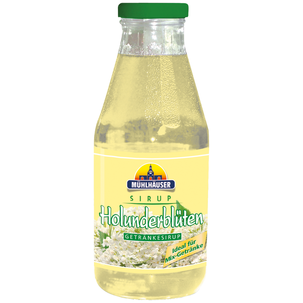 Muehlhaeuser Holunderbluten (Elderflower ) Syrup - 500 ml – Euro Food Mart Muehlhaeuser Holunderbluten (Elderflower ) Syrup - 500 ml – Euro Food Mart