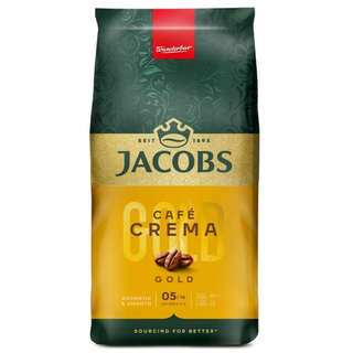 Jacobs Cafe Crema Gold Beans Coffee  - 2.2 lb / 1000g