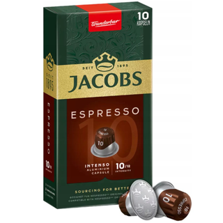 Jacobs Espresso Inteso # 10 - Nespresso Compatible Capsules - box of 10