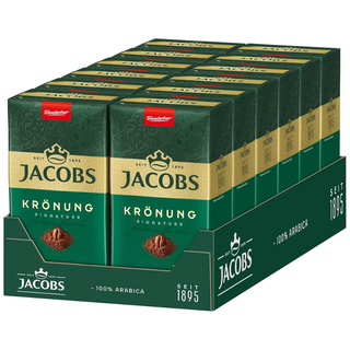 Jacobs Kroenung Ground Coffee - CASE of 12 X 500 g