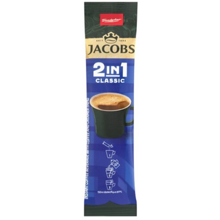 Jacobs Classic 2 in 1 Instant Coffee Box of 20 sticks x 12.4 g