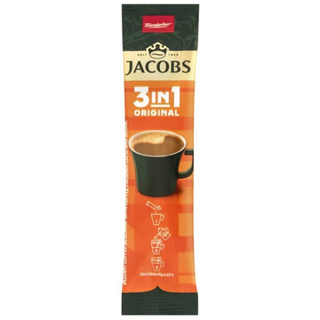Jacobs Original 3 in 1 Instant Coffee Box of 20 sticks x 12.6 g
