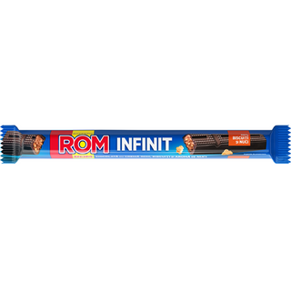 Rom Infinit Chocolate Stick with Rum Filling Walnuts & Chopped Biscuits- 38 g