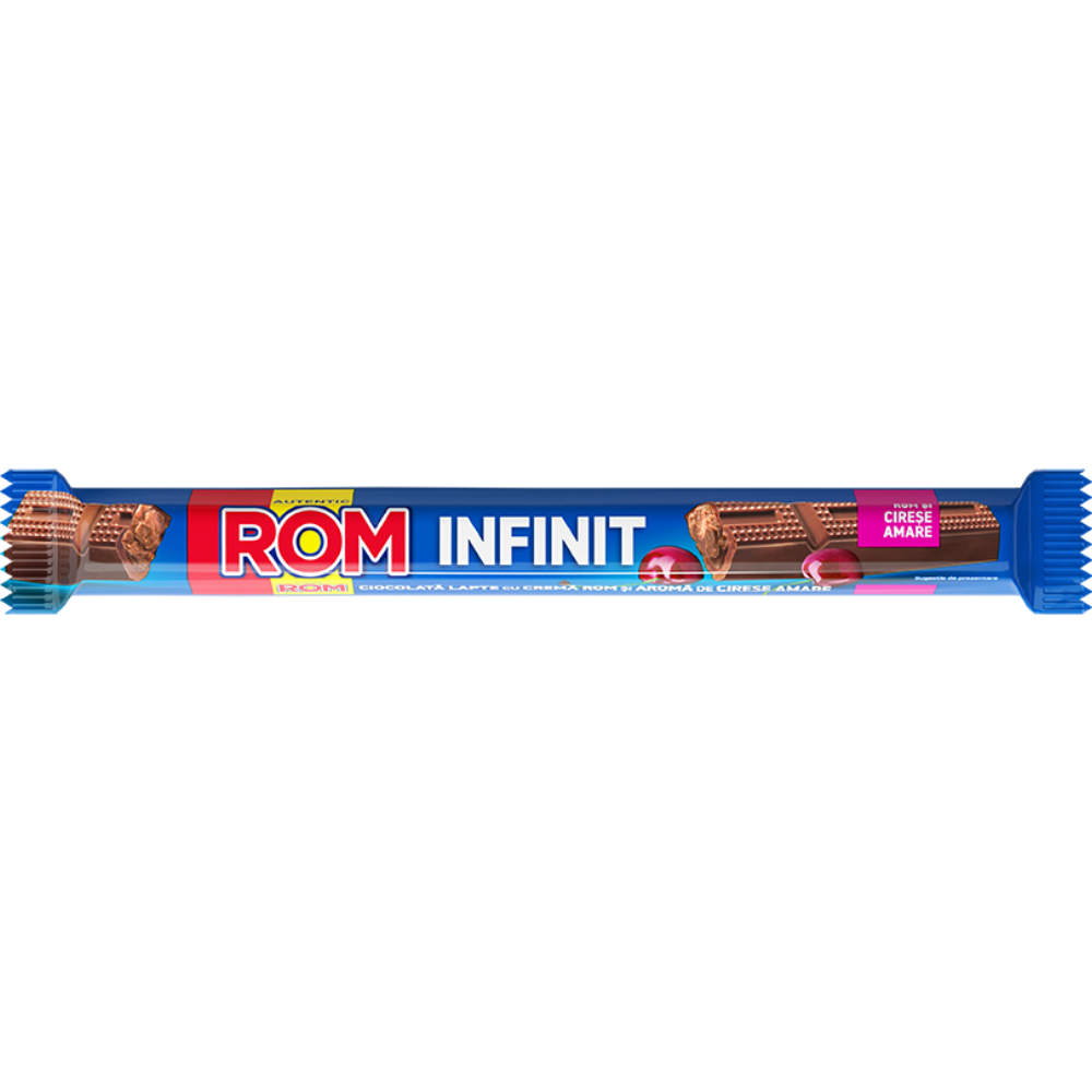 Rom Infinit Chocolate Stick with Rum Filling - Bitter Cherry Flavored ...