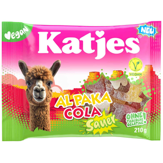 Katjes Sour Alpaka Cola Gums - 210g