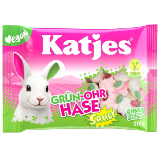 Katjes Sour Green Ear Bunny - 210g