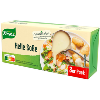 Knorr Helle Sosse ( Light Sauce ) - 3 pack /250 ml ea.