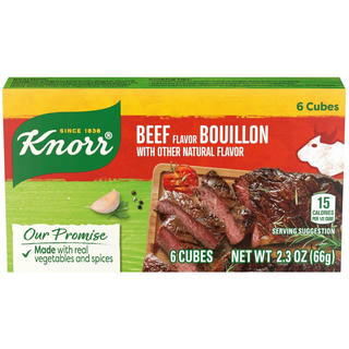 Knorr Beef Flavor Bouillon - 6 cubes / 2.3 oz.