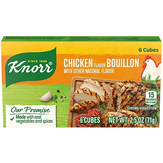 Knorr Chicken Flavor Bouillon - 6 cubes / 2.5 oz.