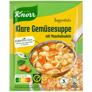 Knorr SL Clear Vegetable Soup w/ Shell Noodles Soup - 1 pc