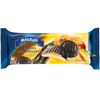 Krakus Apricot & Chocolate Cookies -4.76 oz / 135g