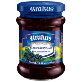 Krakus Blackcurrant Jam -10.58 oz / 300g