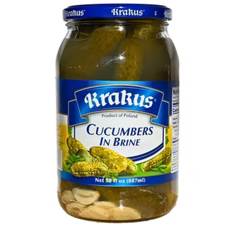 Krakus Cucumbers in Brine- 30 oz / 870g
