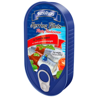 Krakus Herring Filles in Tomato Sauce- 7.05 oz / 200g