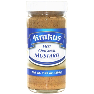 Krakus Hot Original Mustard - 7.25 Oz. / 206g