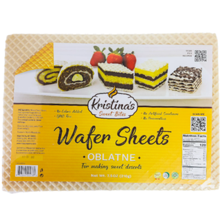 Kristina's Oblatne Wafer Sheets - 210g