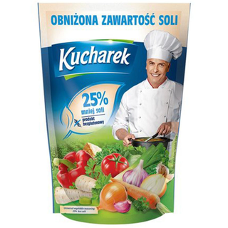 Kucharek Universal Vegetable Seasoning  25% Less Salt - 14.11 oz / 400g