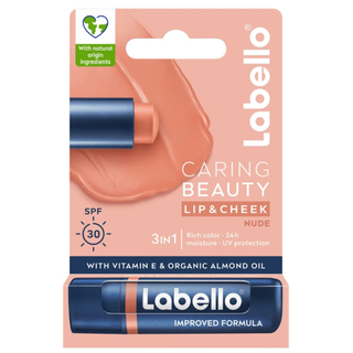 Labello Caring Beauty Nude 3 in 1 Lip Balm - 4.8 g