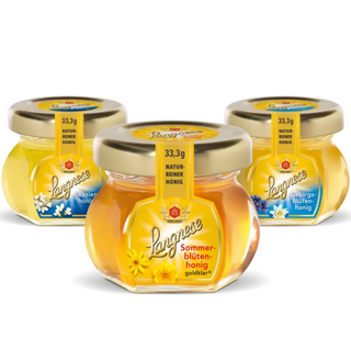 Langnese Mini Trio Honey Sampler - 3 X 33g