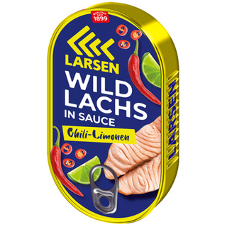 Larsen Wild Salmon Fillets in Chili - Lime Sauce -200g