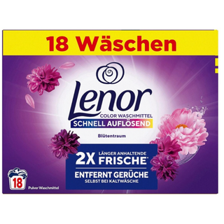 Lenor Color Blossom Dream ( Blutentraum )Powder Detergent -0.99 Kg / 18 WL