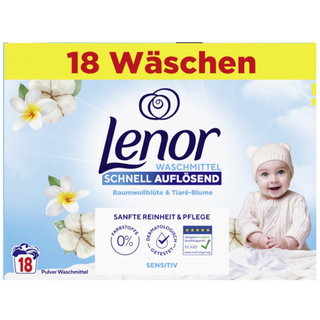 Lenor Sensitive Powder Detergent -0.99 Kg / 18 WL