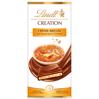 Lindt Creations Creme Brulee & Milk Chocolate -150g