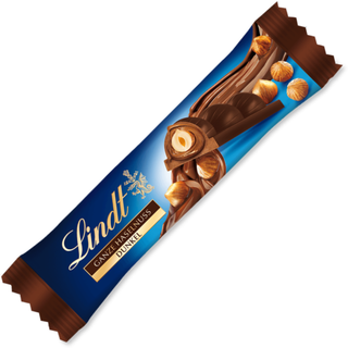 Lindt Nuss Deluxe Dark Chocolate & Hazelnuts Riegel - 35g